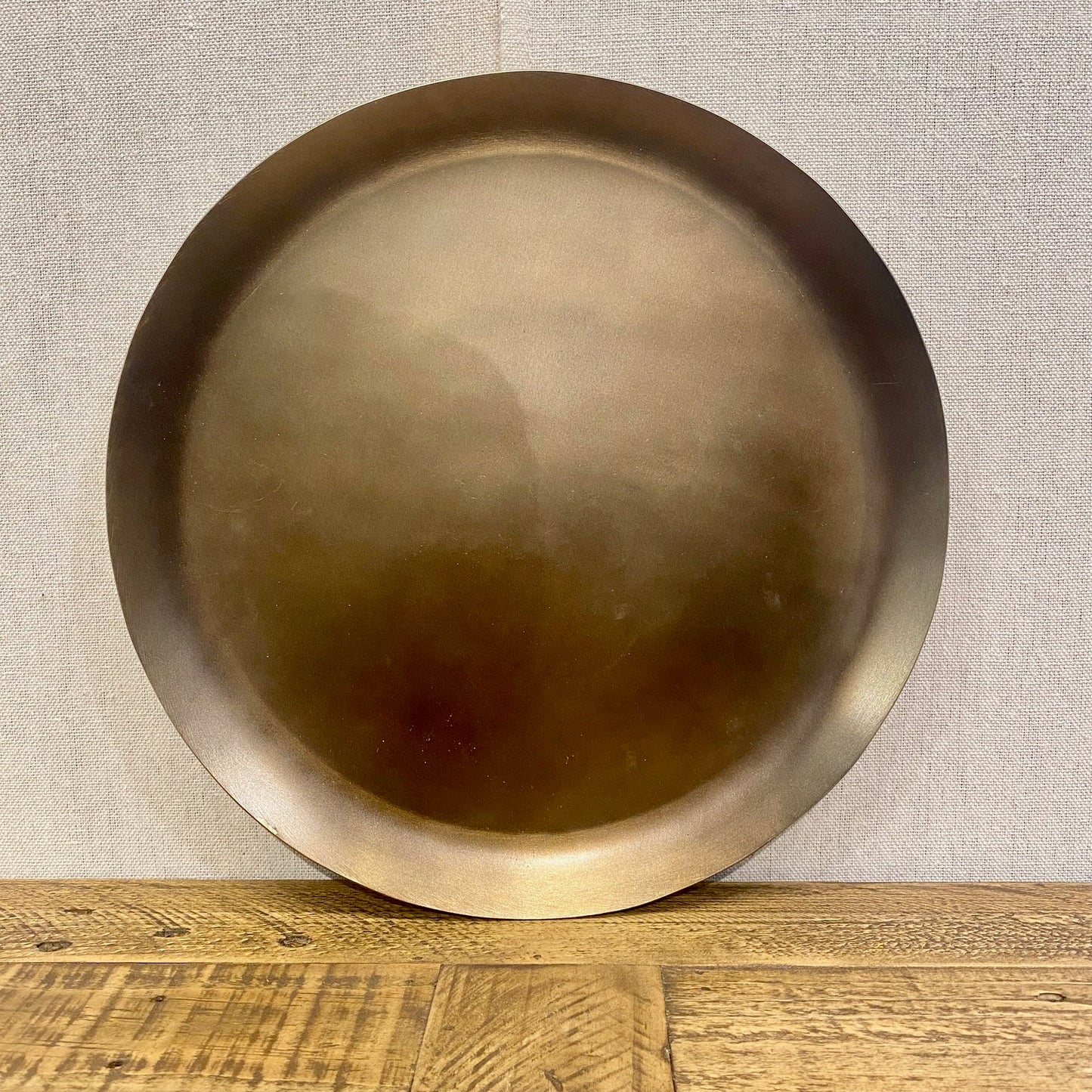 Cobbled Aged Bronze Charger