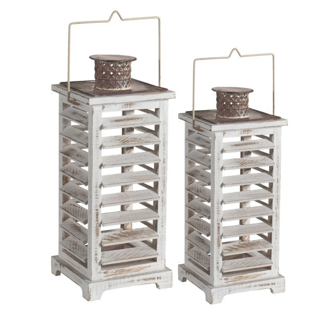 Louvered Lantern - Large