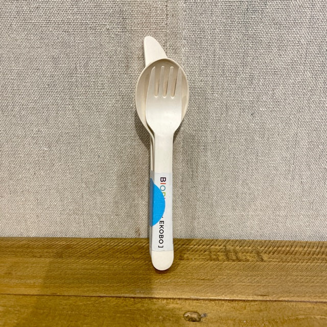 WHITE CUTLERY SET