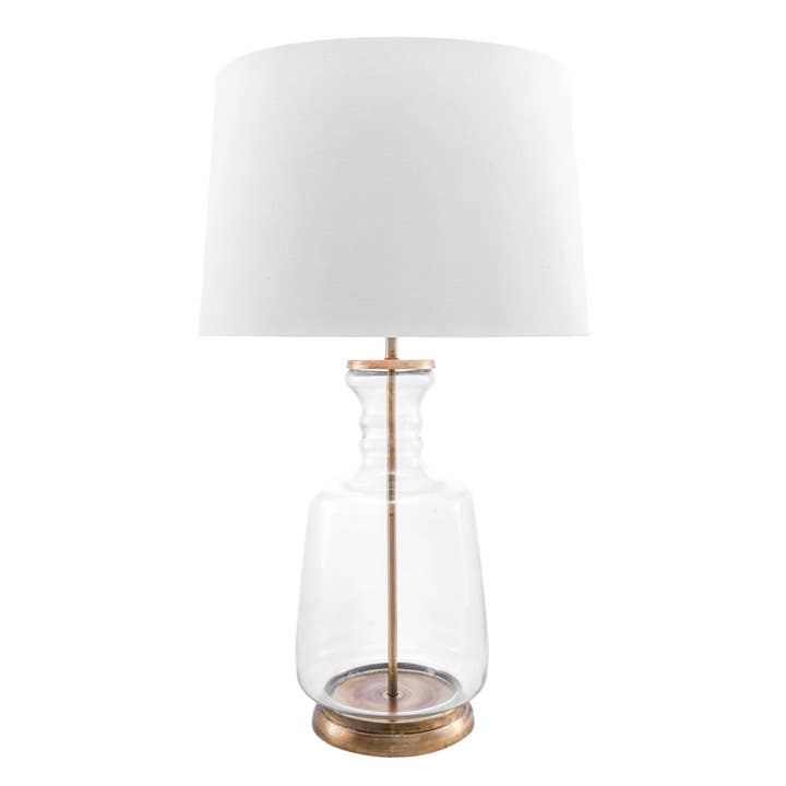 Eagan 24" Glass Table Lamp