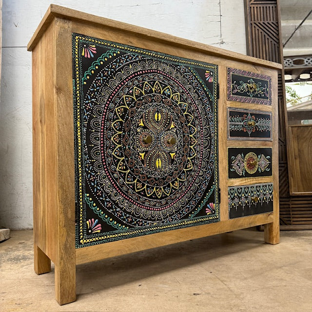Palisades Two Door with Three Drawer Mango Wood Sideboard