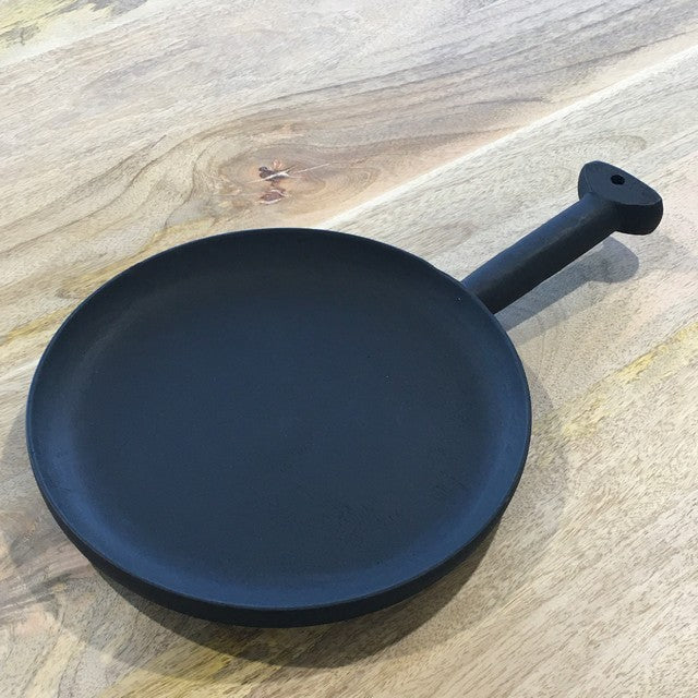 Black Acacia Wood Serving Board With Handle