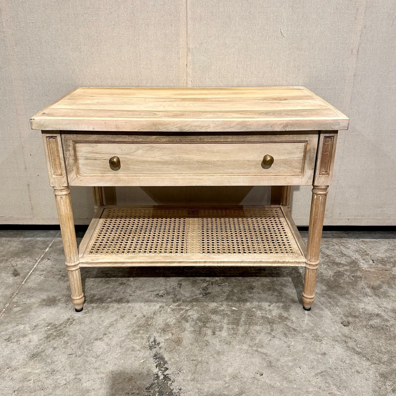 Harbour Cane Nightstand