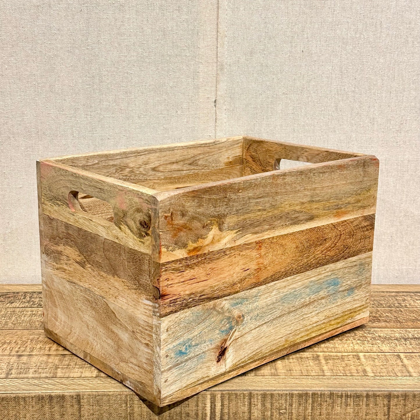 Hornell Mango Wood Storage Crate