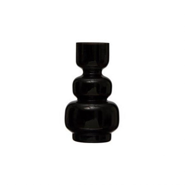 Glass Vase - Black