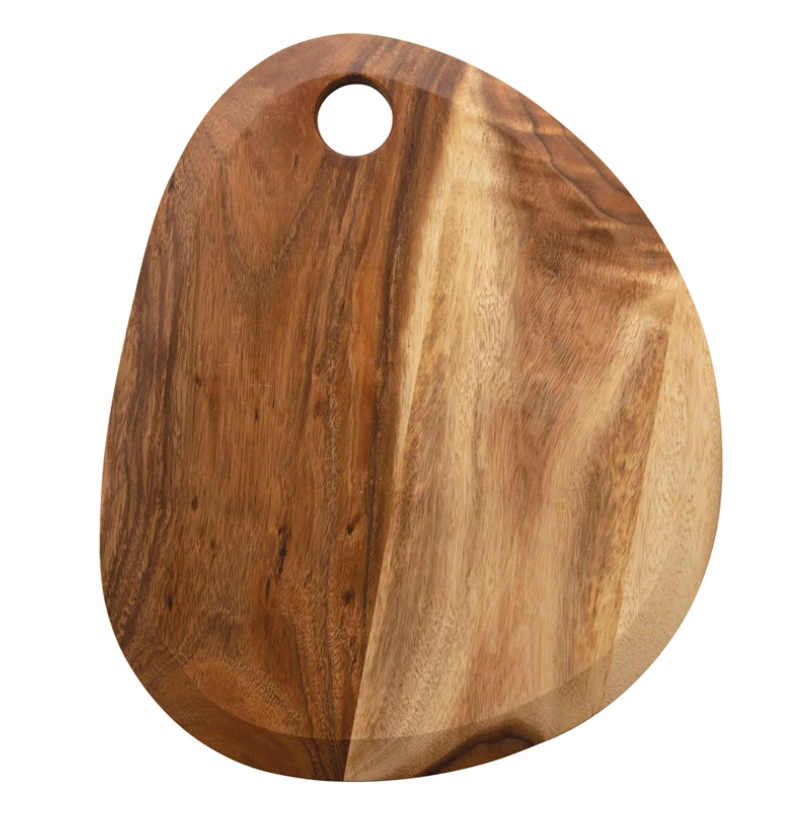 Suar Wood Organic Shaped Cheese Board