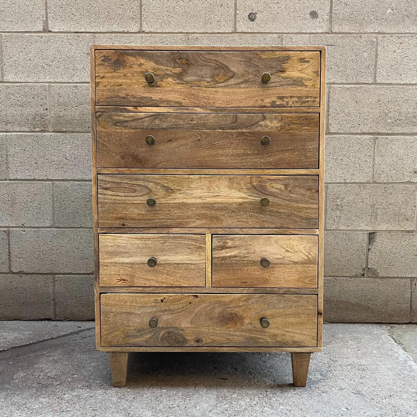 Schaumburg Seven Drawer Mango Wood Chest