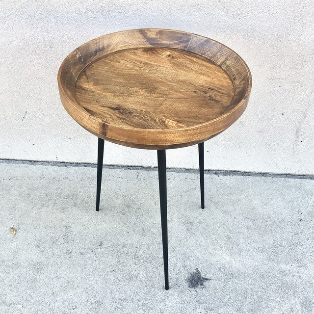 Ashland Mango Wood Side Table