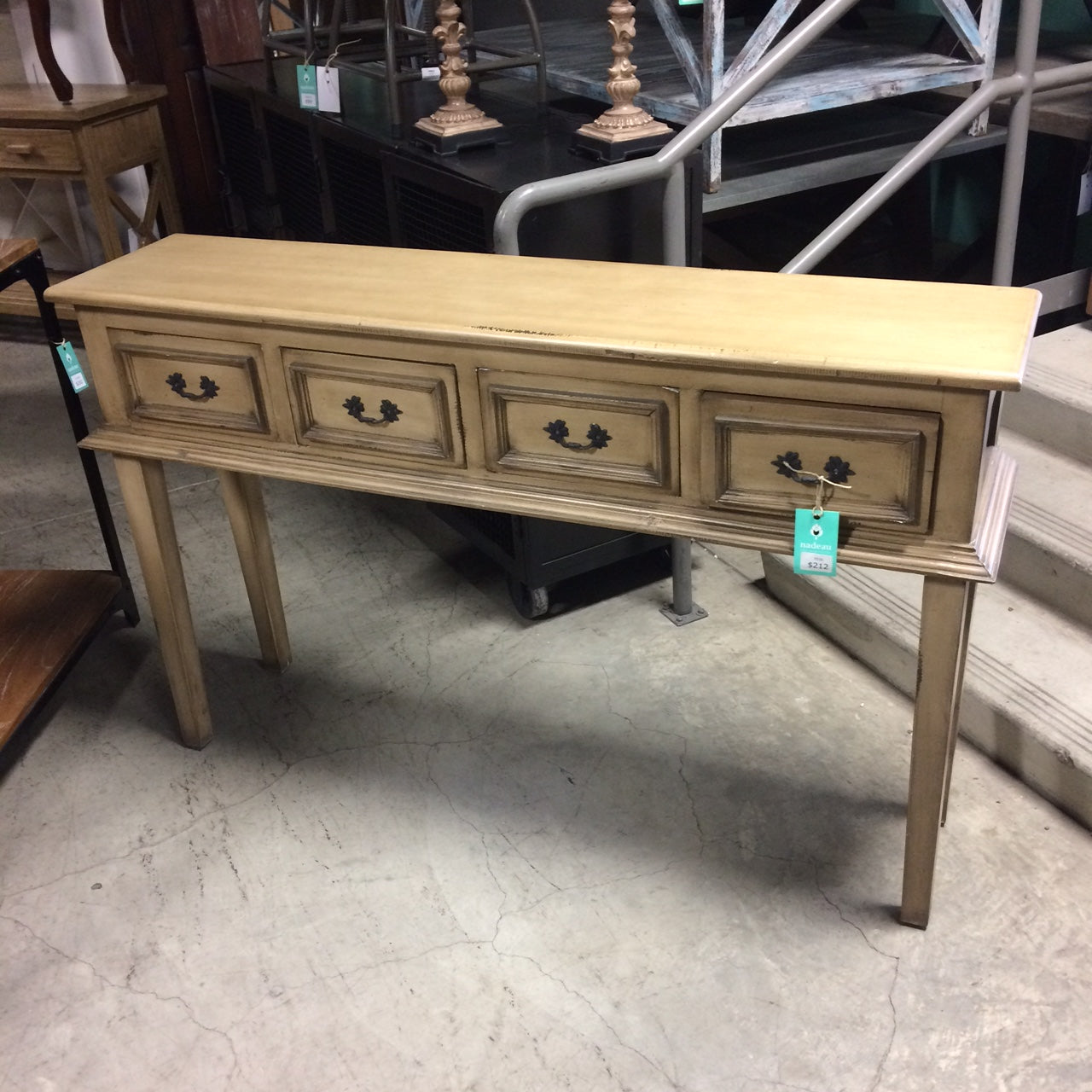 stalwart four drawer console
