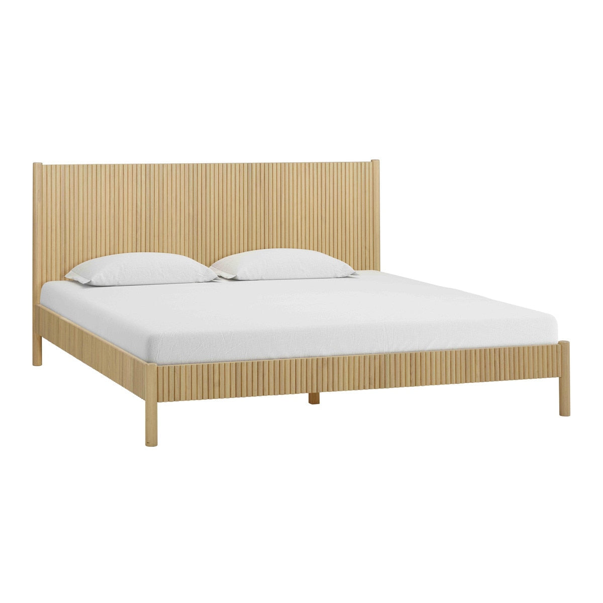 Tyla Natural Wood Queen Bed
