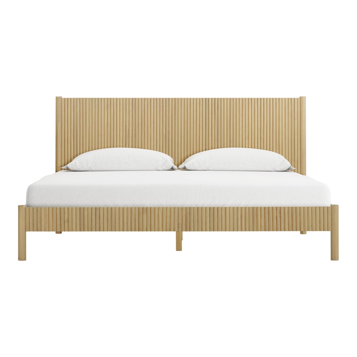 Tyla Natural Wood Queen Bed