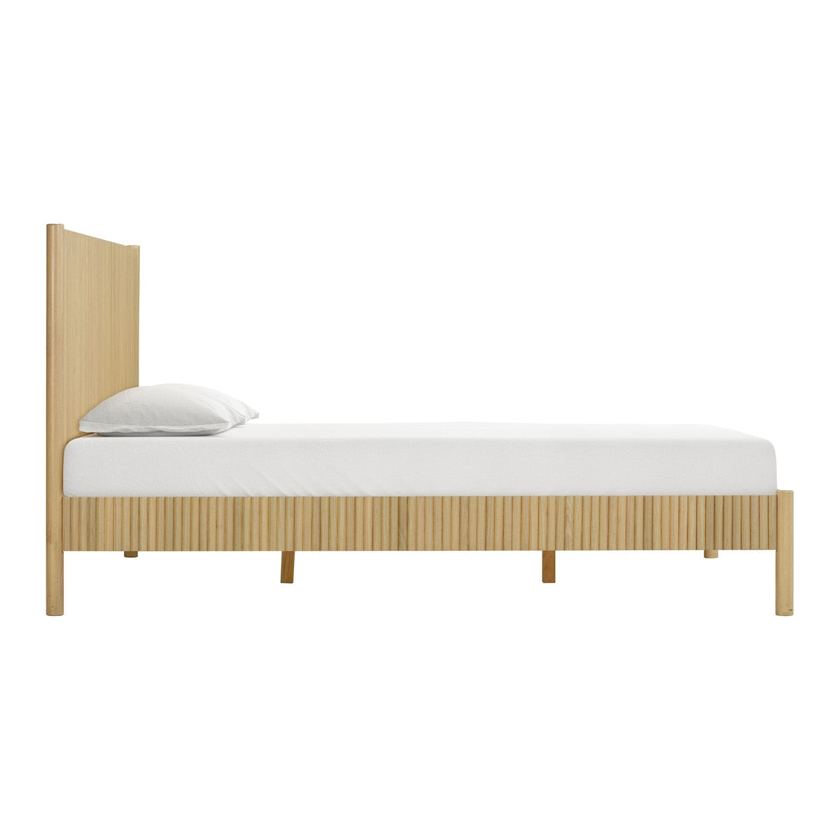 Tyla Natural Wood Queen Bed