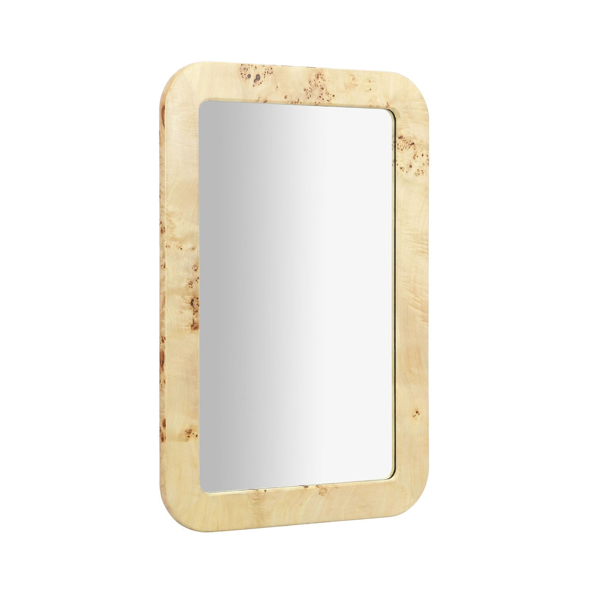 Tessa Natural Burl Wall Mirror
