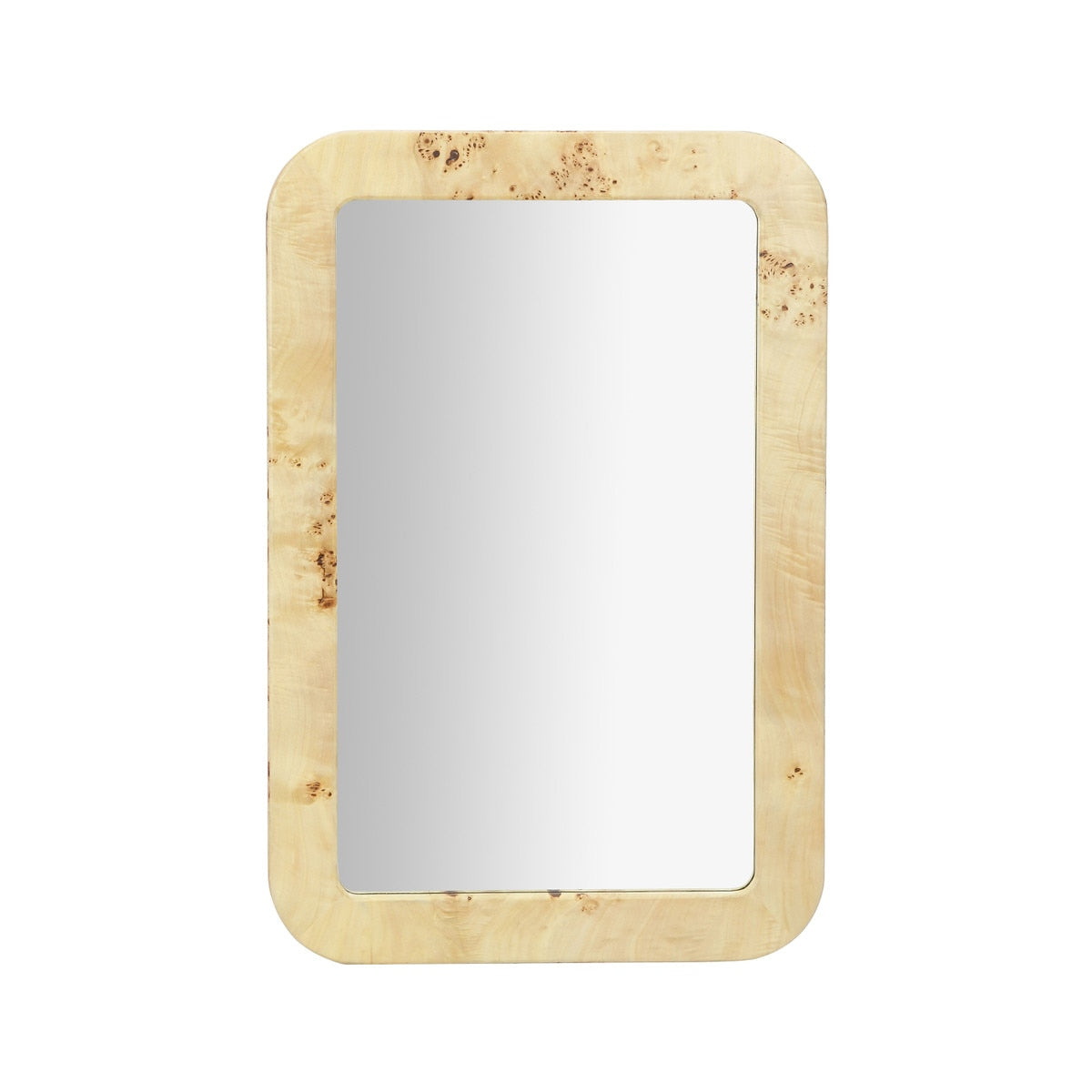Tessa Natural Burl Wall Mirror