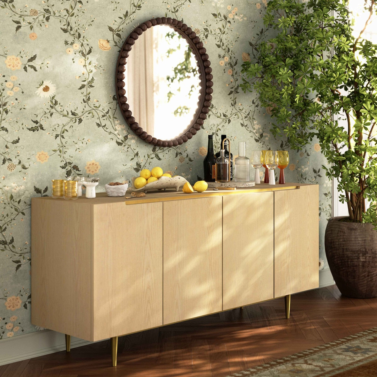 Echo Washed Natural Ash Sideboard