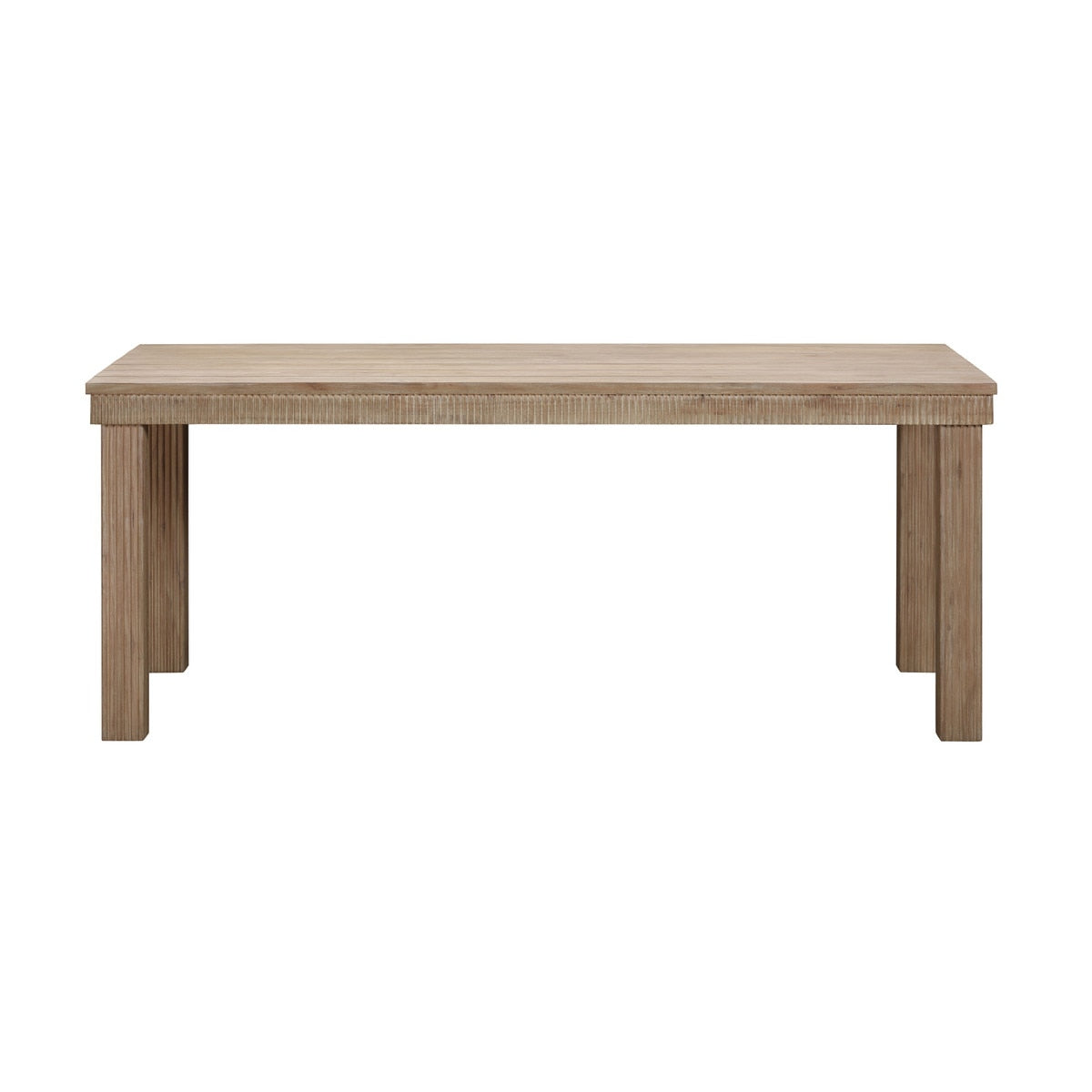Cassie Natural 75" Rectangular Dining Table