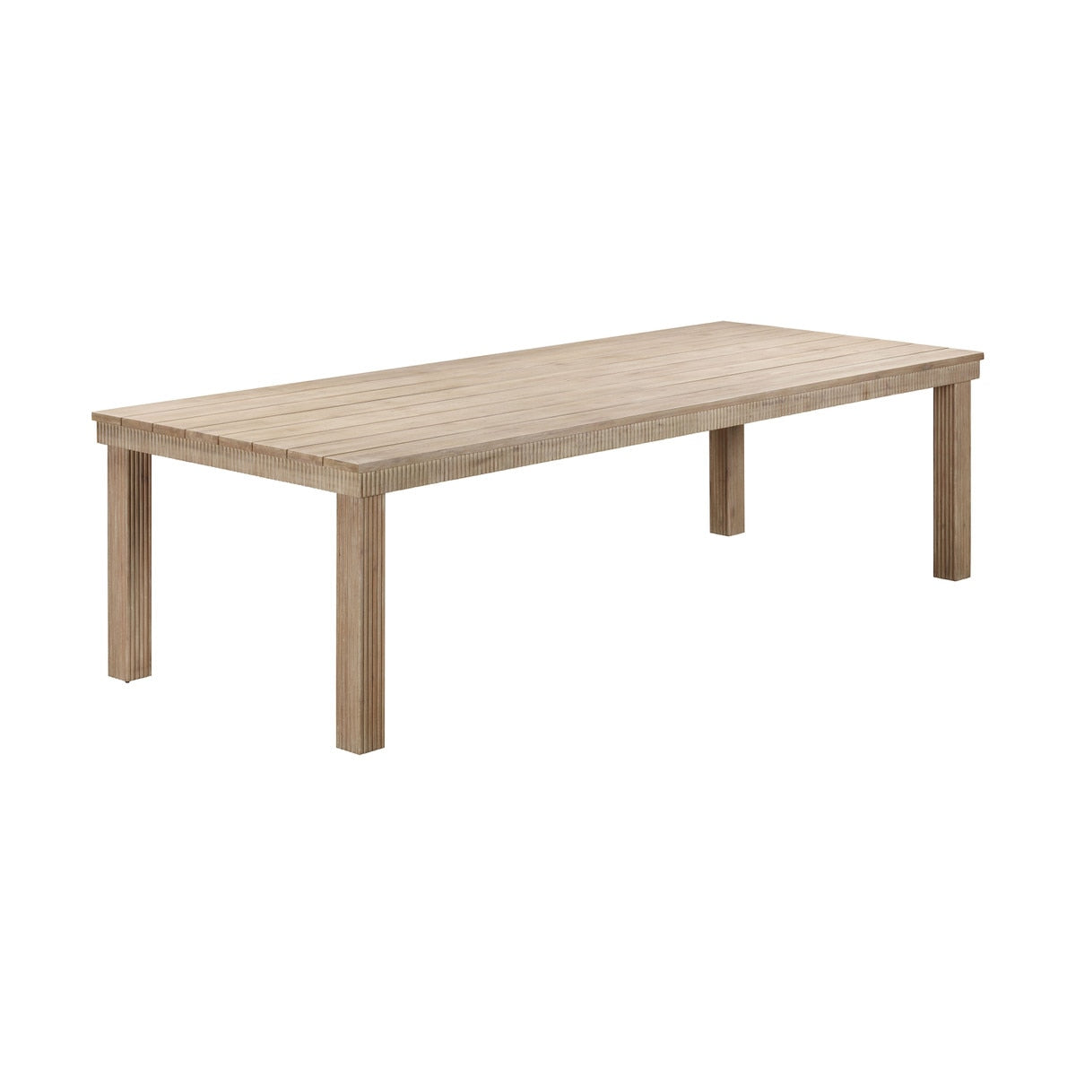 Cassie Natural 108" Rectangular Dining Table