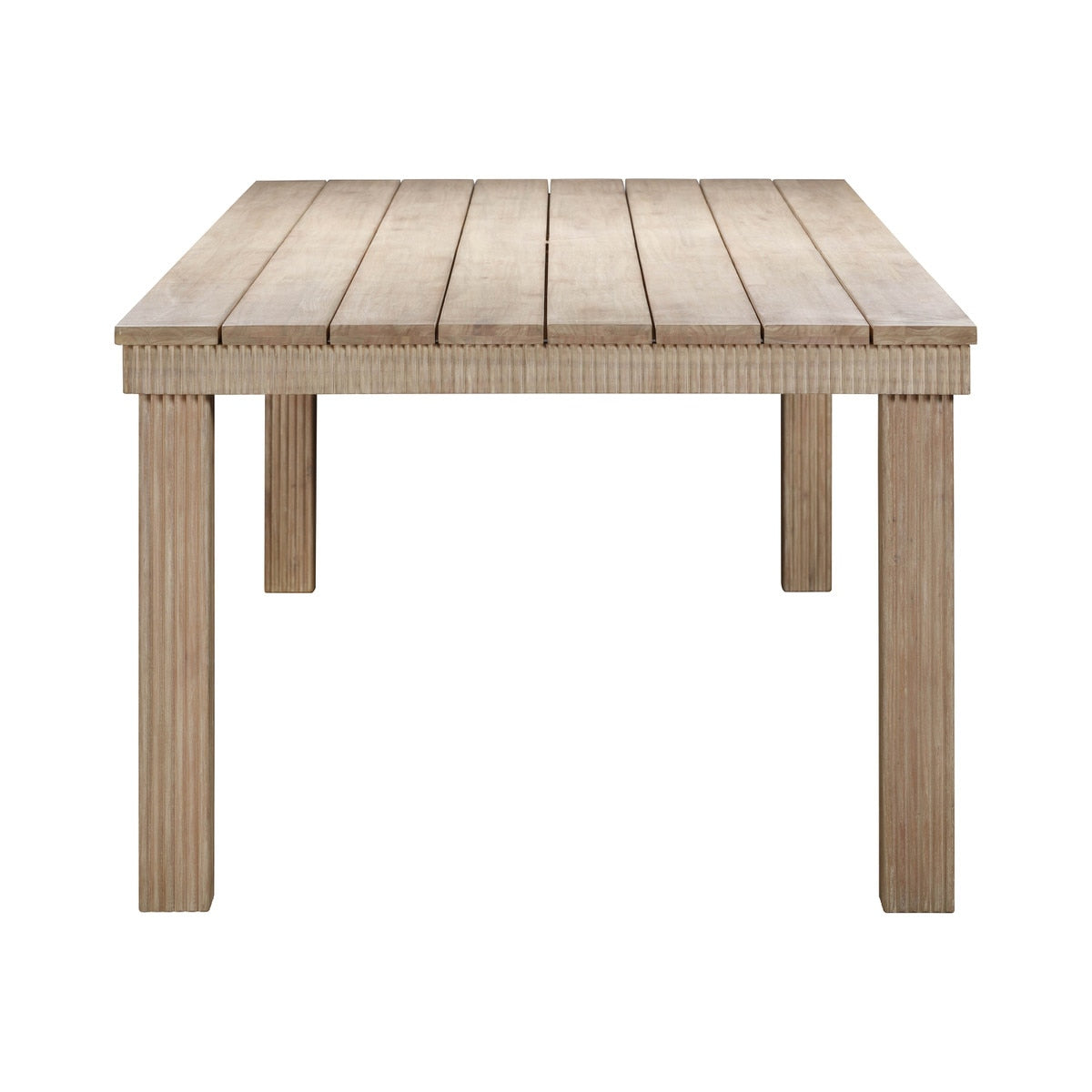 Cassie Natural 108" Rectangular Dining Table