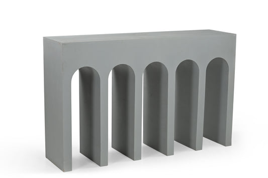 Norwalk Concrete Inspired Arched Console