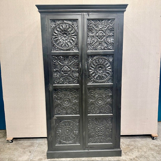 Mohit Upright Mango Wood Cabinet