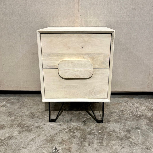 Rancho Mango Wood Nightstand