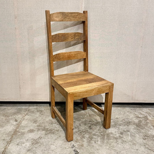 Goa Ladder Back Mango Wood Dining Chair