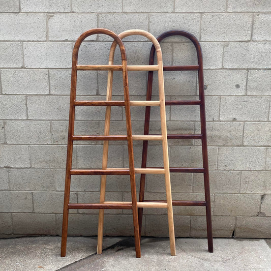 Canby Acacia Wood Blanket Ladder
