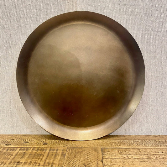 Cobbled Aged Bronze Charger