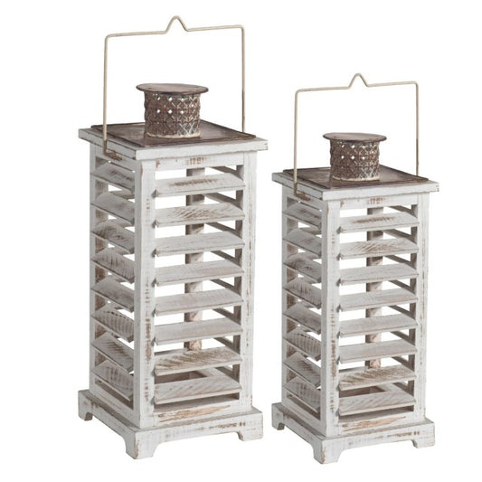 Louvered Lantern - Large