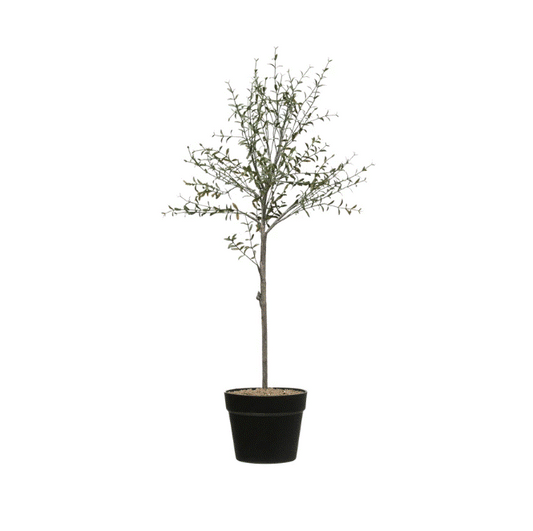 Faux Thyme Topiary In Pot