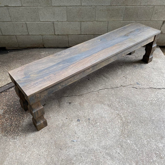 Newport Mango Wood Bench 72"