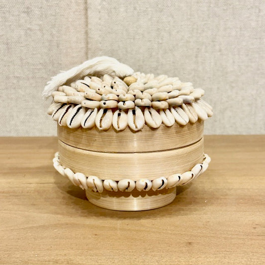 Textured Round Box