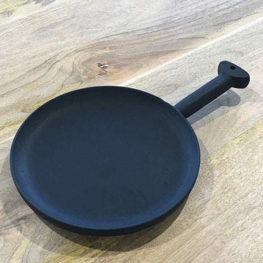 Black Acacia Wood Serving Board With Handle