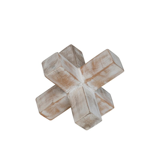Whitewashed Mango Wood Jack