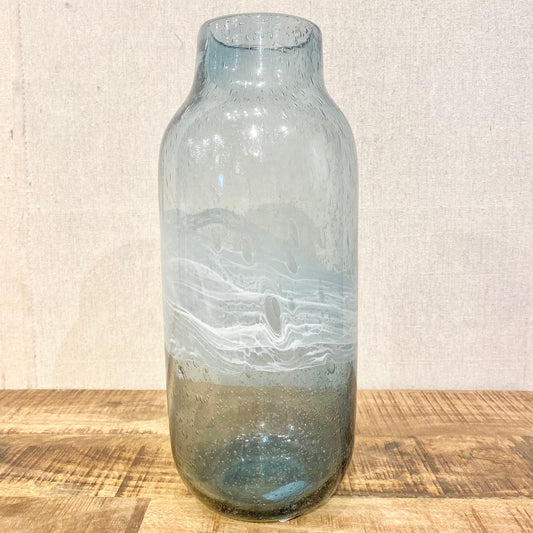 Milky Way Glass Vase - Blue