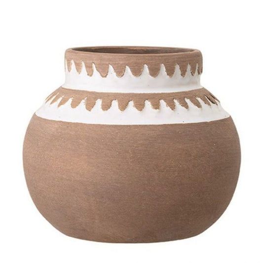 Debossed Terracotta Pot