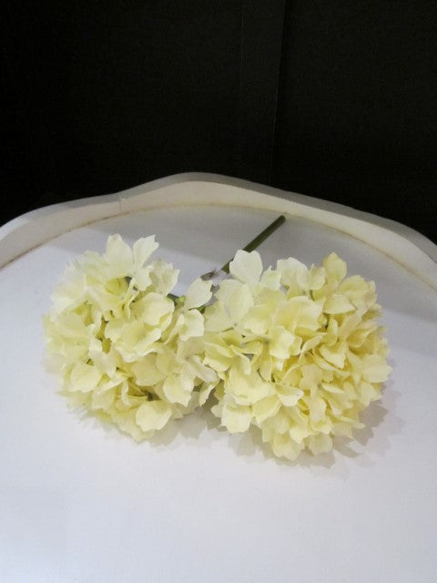 Cream Hydrangea Floral Stem