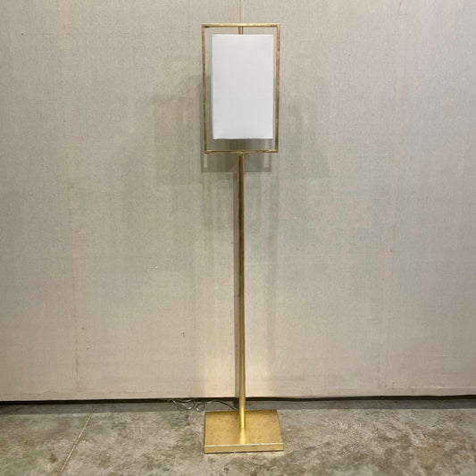 Huxley Floor Lamp, Metal, Black