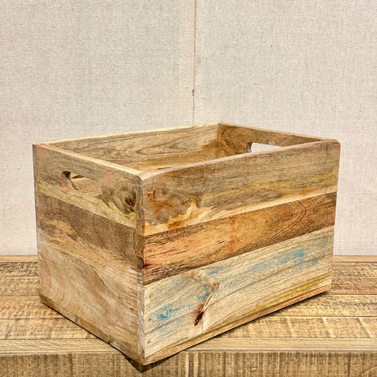 Hornell Mango Wood Storage Crate