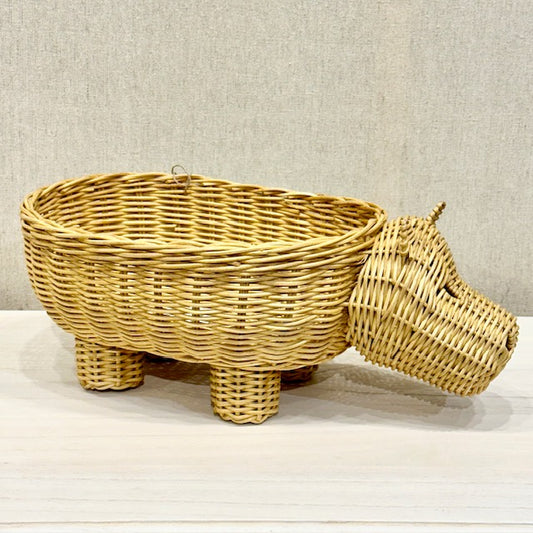 Wicker Animal Basket