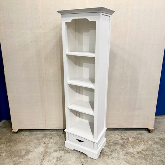 narrow classic bookcase