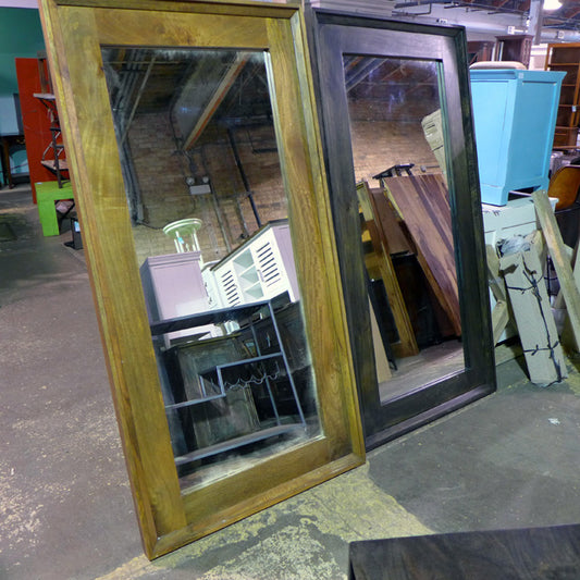 Lutomma Brass Floor Mirror