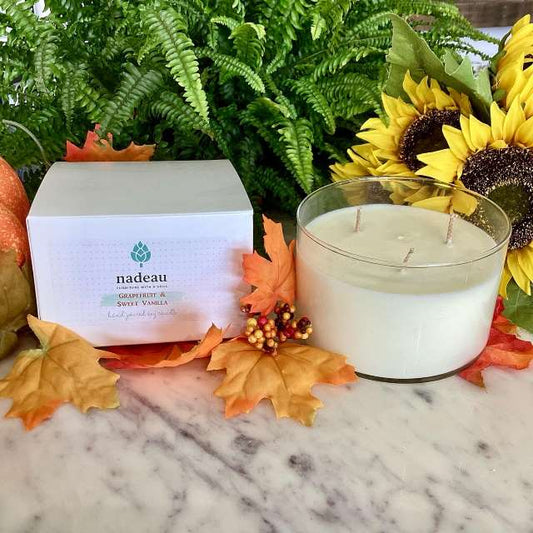 Three Wick Candle - Aqua
