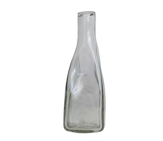 Hand-Blown Glass Organic Shaped Vase