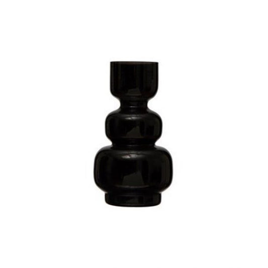 Glass Vase - Black