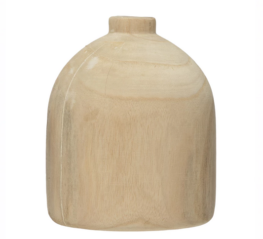 Decorative Paulownia Wood Vase