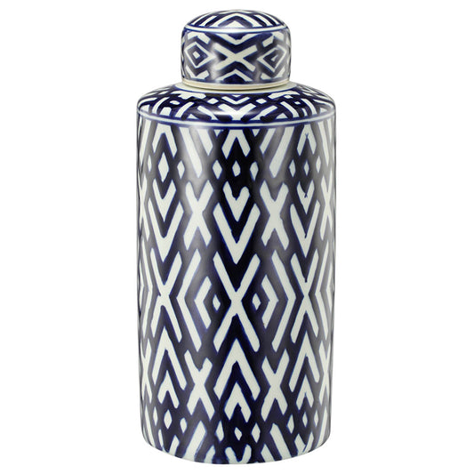 Carlyle Lidded Porcelain Jar - Small