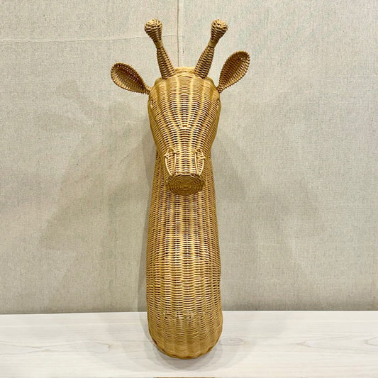 Wicker Animal Head - Giraffe