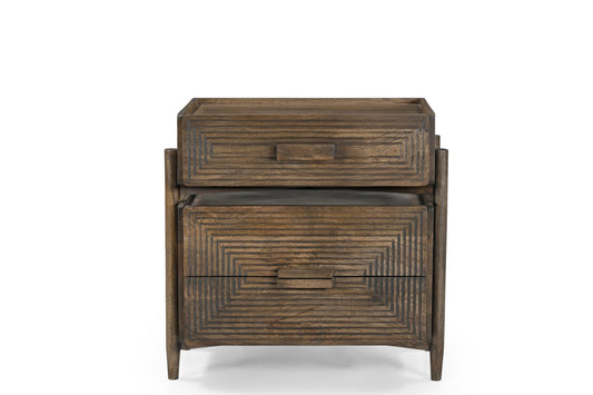 Hemet Mango Wood Side Table