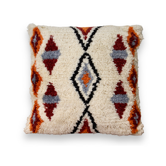 Wool-Cotton Blend Pillow